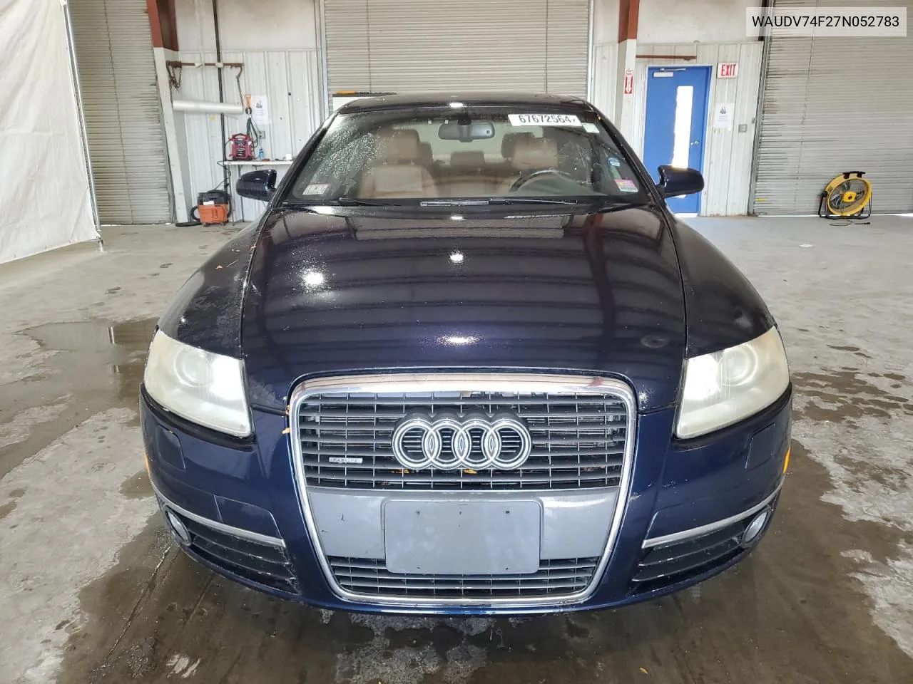 2007 Audi A6 4.2 Quattro VIN: WAUDV74F27N052783 Lot: 67672564