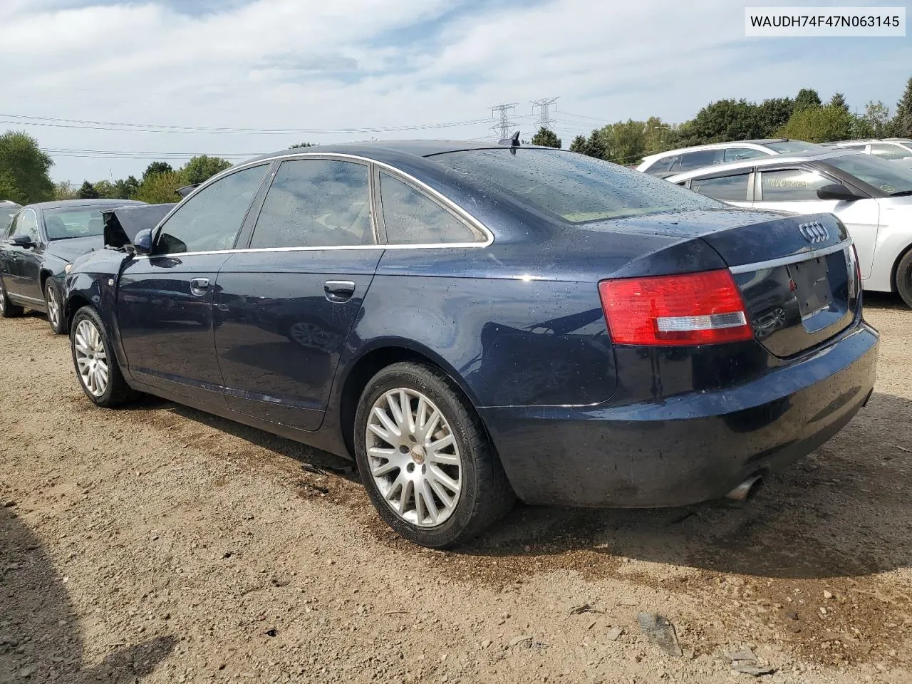 2007 Audi A6 3.2 Quattro VIN: WAUDH74F47N063145 Lot: 71830924