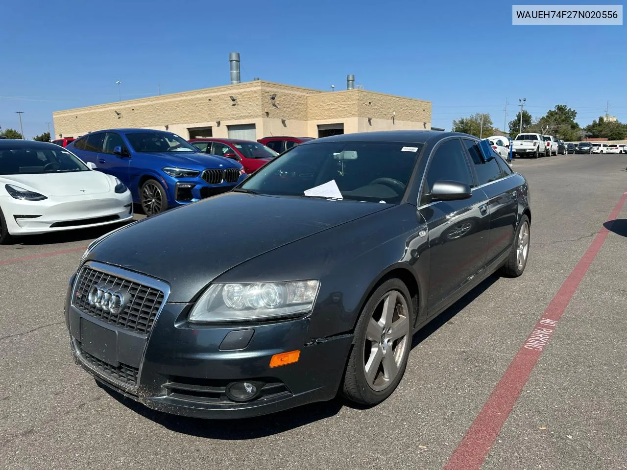 WAUEH74F27N020556 2007 Audi A6 S-Line Quattro