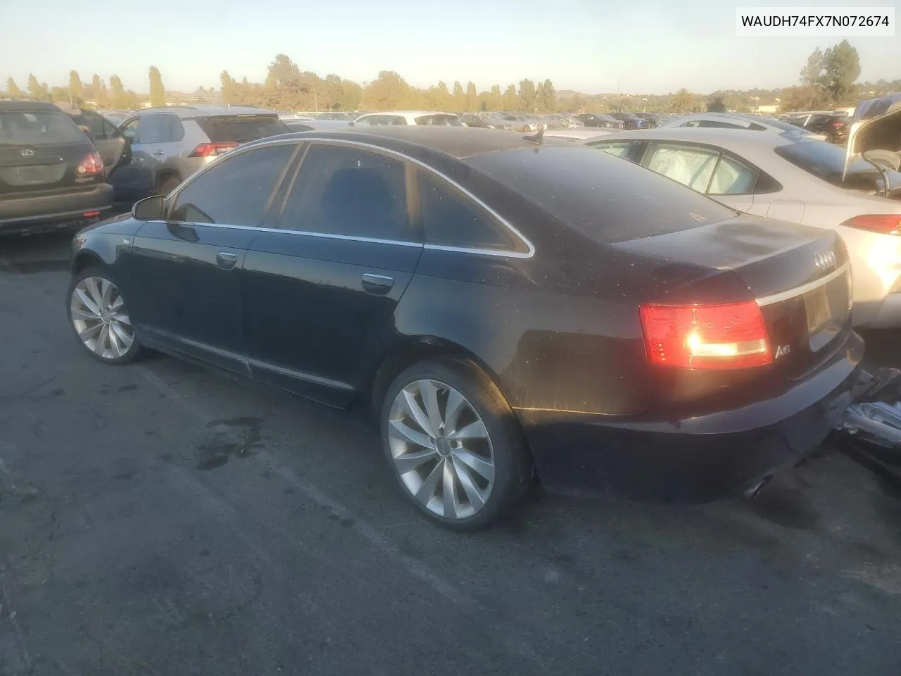 WAUDH74FX7N072674 2007 Audi A6 3.2 Quattro