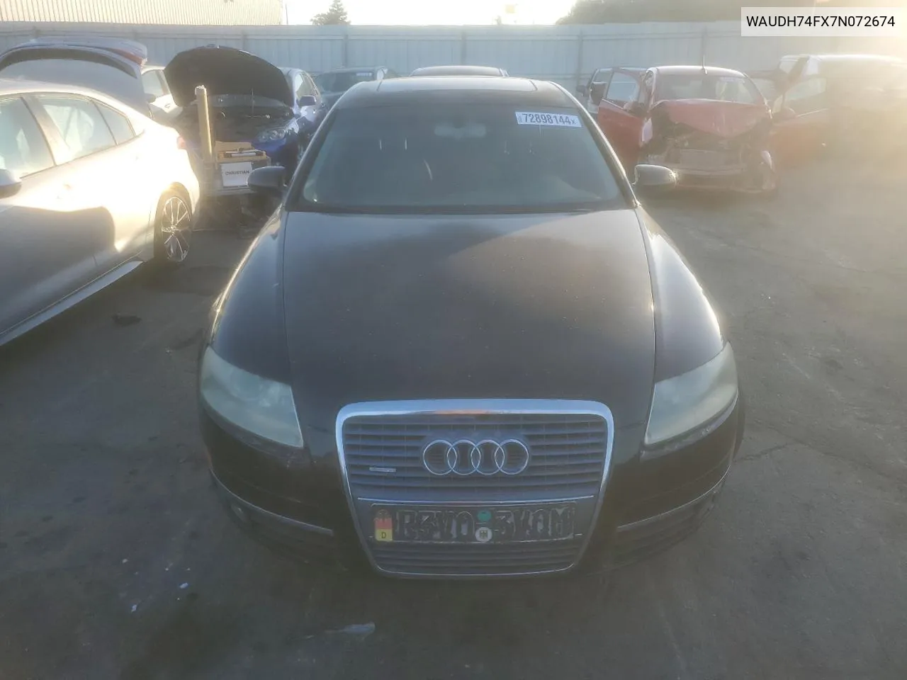 WAUDH74FX7N072674 2007 Audi A6 3.2 Quattro