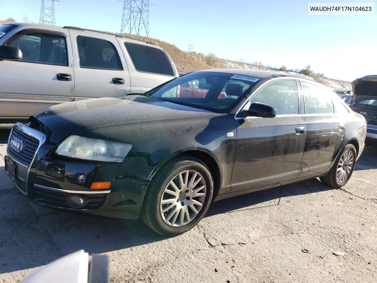 2007 Audi A6 3.2 Quattro VIN: WAUDH74F17N104623 Lot: 80537904