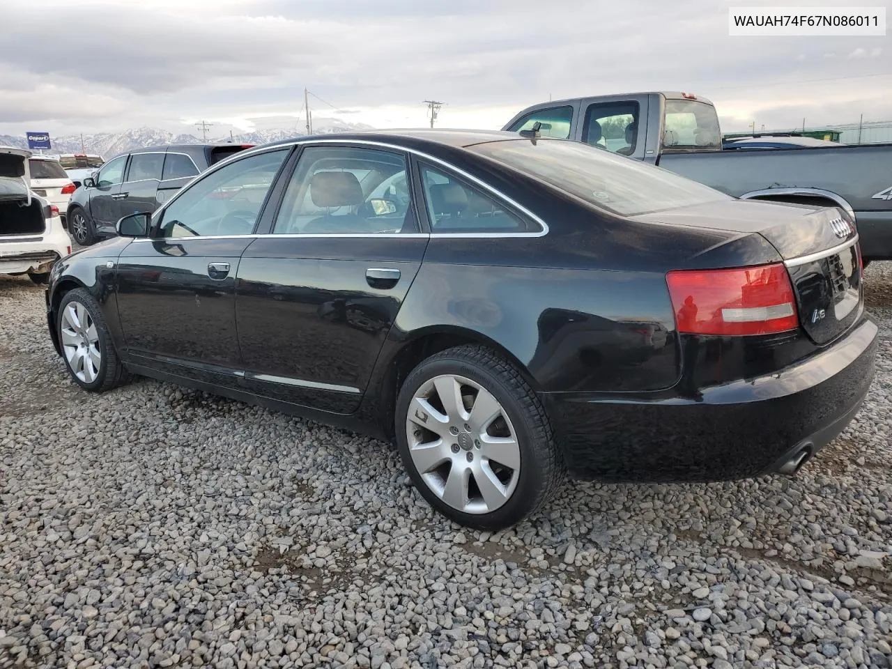 2007 Audi A6 3.2 VIN: WAUAH74F67N086011 Lot: 80687174