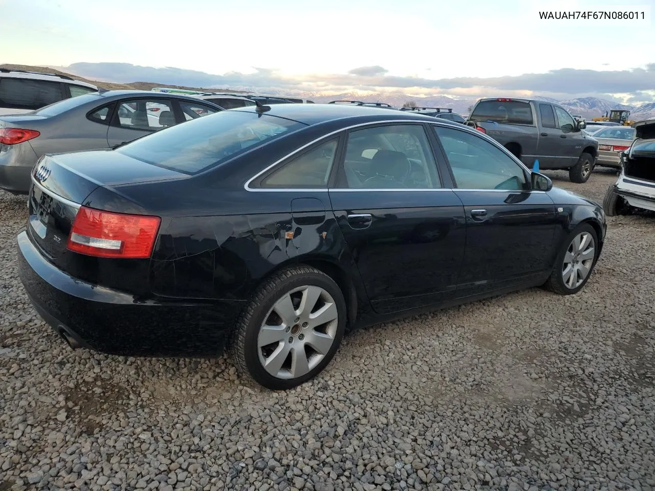 2007 Audi A6 3.2 VIN: WAUAH74F67N086011 Lot: 80687174