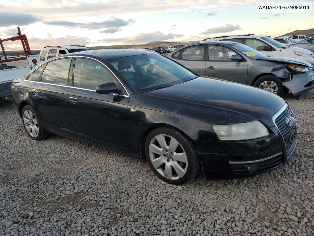 2007 Audi A6 3.2 VIN: WAUAH74F67N086011 Lot: 80687174