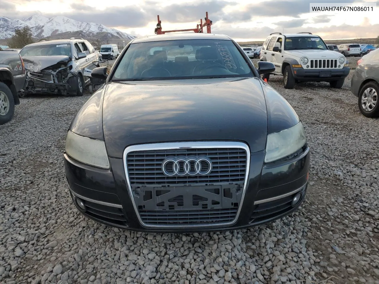 2007 Audi A6 3.2 VIN: WAUAH74F67N086011 Lot: 80687174