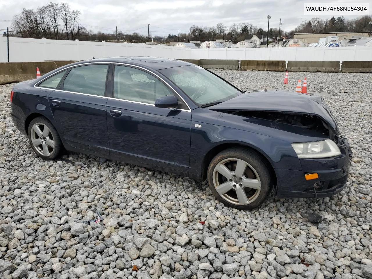 2008 Audi A6 3.2 Quattro VIN: WAUDH74F68N054304 Lot: 48503014