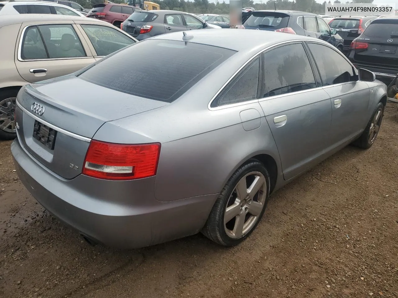 2008 Audi A6 3.2 VIN: WAUAH74F98N093357 Lot: 63986424