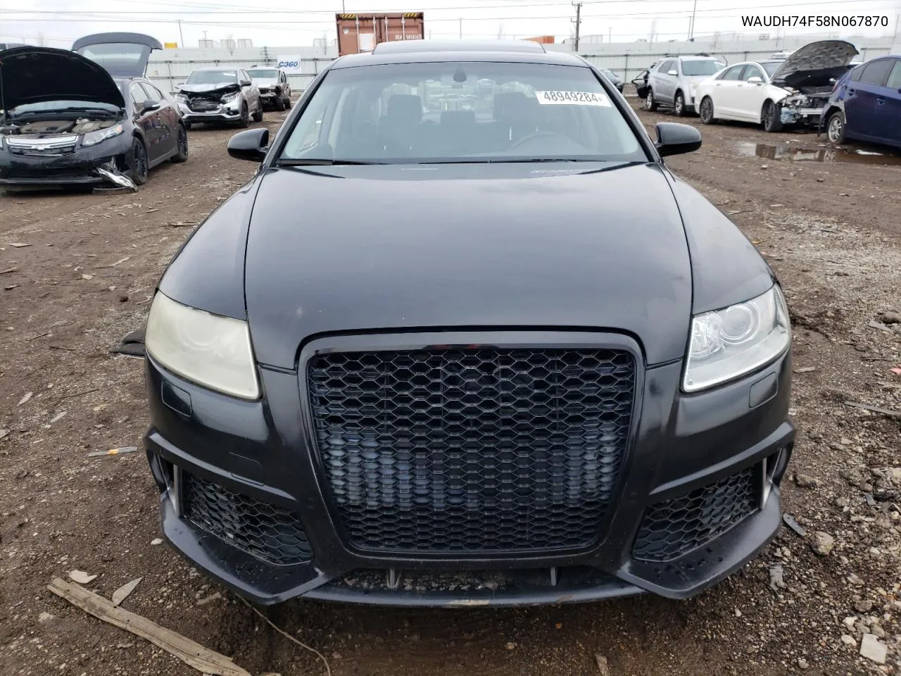 2008 Audi A6 3.2 Quattro VIN: WAUDH74F58N067870 Lot: 64250154