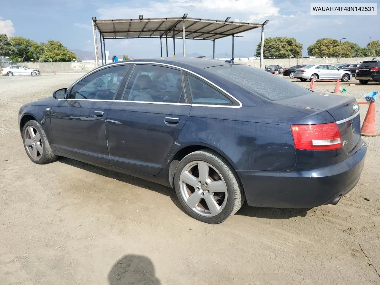 2008 Audi A6 3.2 VIN: WAUAH74F48N142531 Lot: 64278714