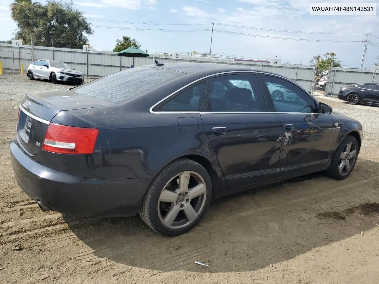 2008 Audi A6 3.2 VIN: WAUAH74F48N142531 Lot: 64278714