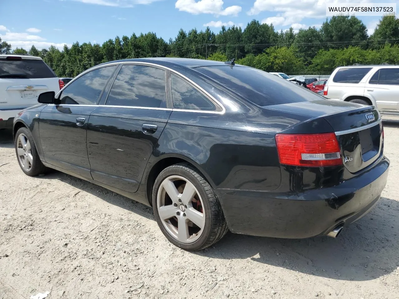 2008 Audi A6 4.2 Quattro VIN: WAUDV74F58N137523 Lot: 68416734