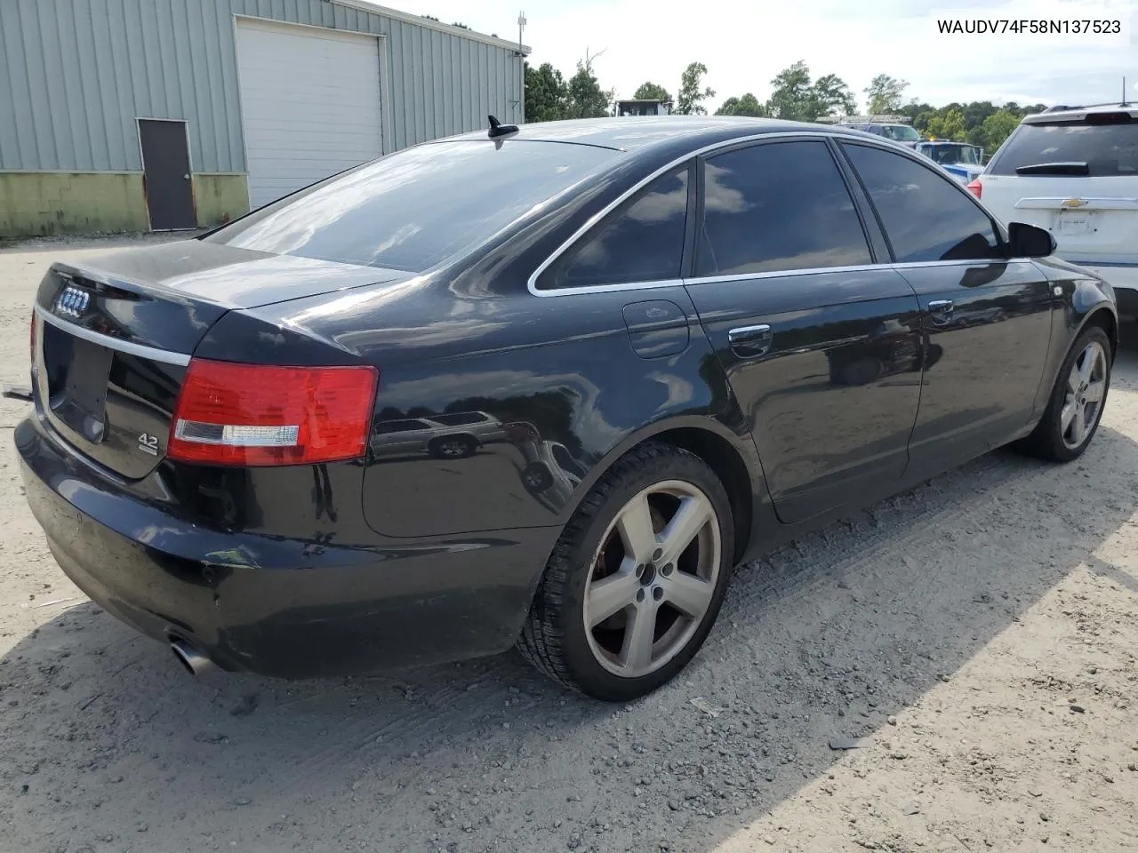 2008 Audi A6 4.2 Quattro VIN: WAUDV74F58N137523 Lot: 68416734