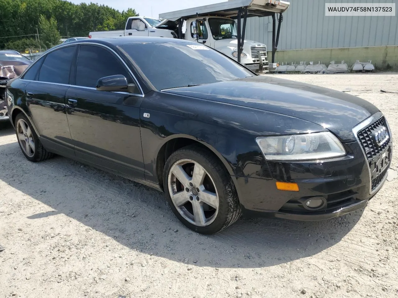 2008 Audi A6 4.2 Quattro VIN: WAUDV74F58N137523 Lot: 68416734