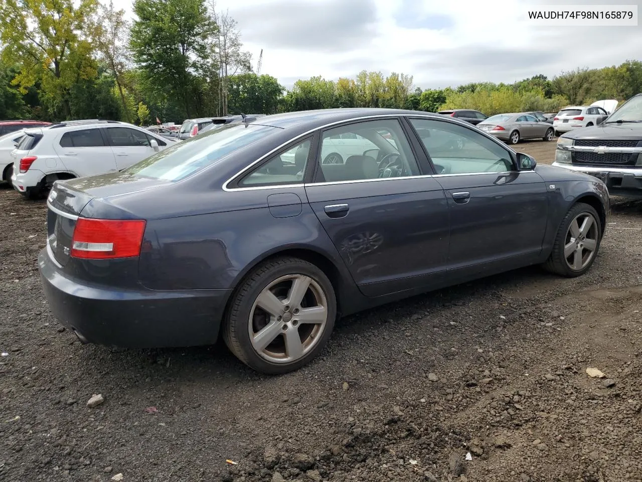 2008 Audi A6 3.2 Quattro VIN: WAUDH74F98N165879 Lot: 69771174