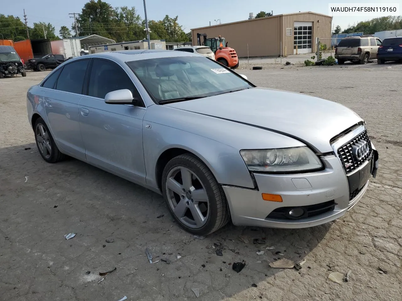 WAUDH74F58N119160 2008 Audi A6 3.2 Quattro