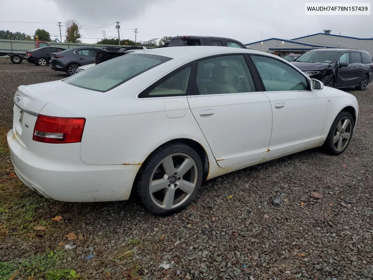 2008 Audi A6 3.2 Quattro VIN: WAUDH74F78N157439 Lot: 74211634