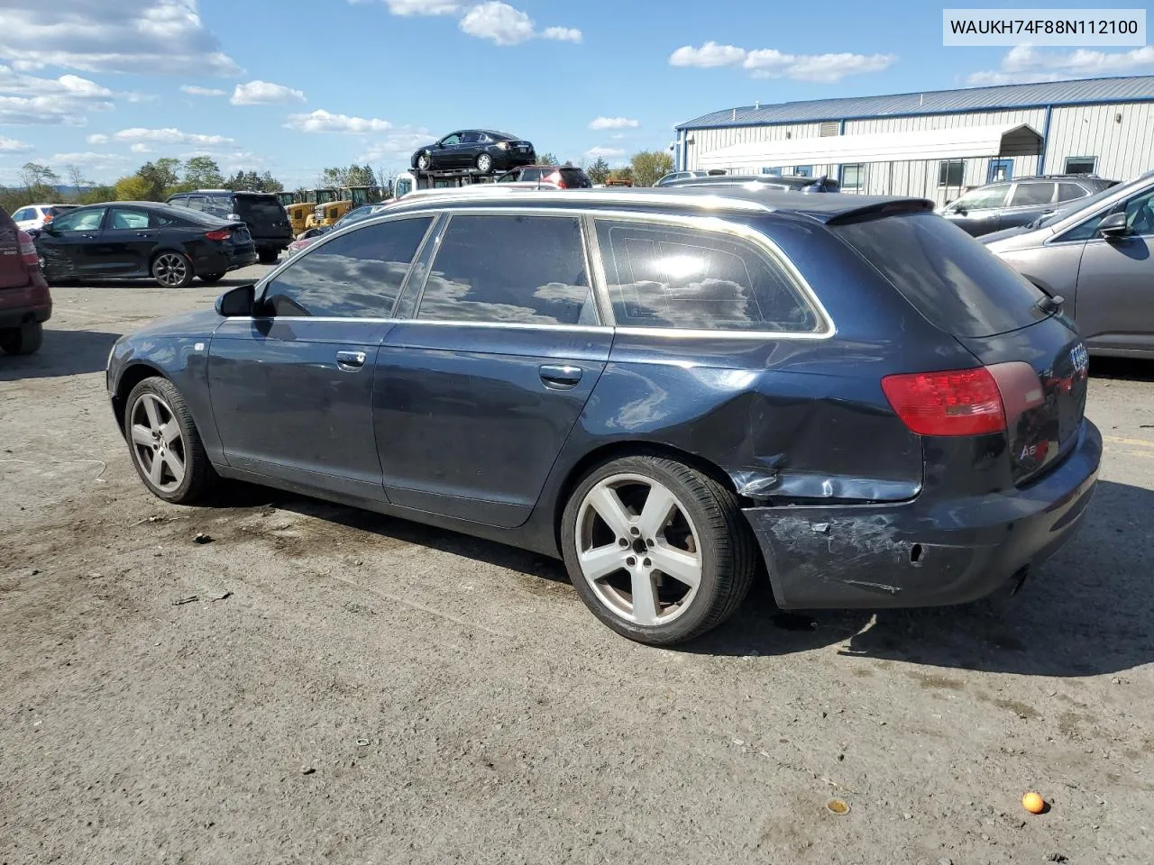 2008 Audi A6 Avant Quattro VIN: WAUKH74F88N112100 Lot: 74953734