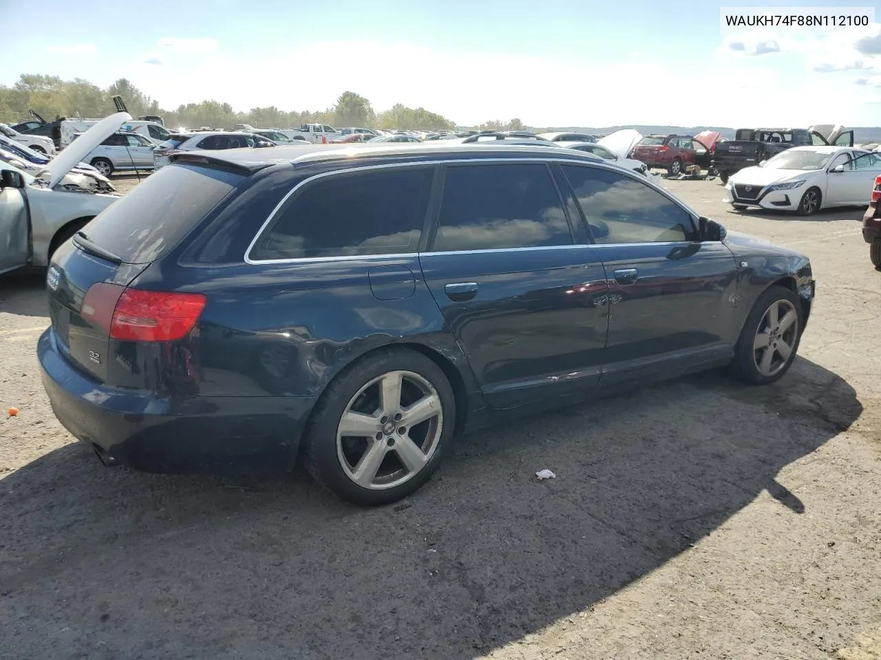 2008 Audi A6 Avant Quattro VIN: WAUKH74F88N112100 Lot: 74953734