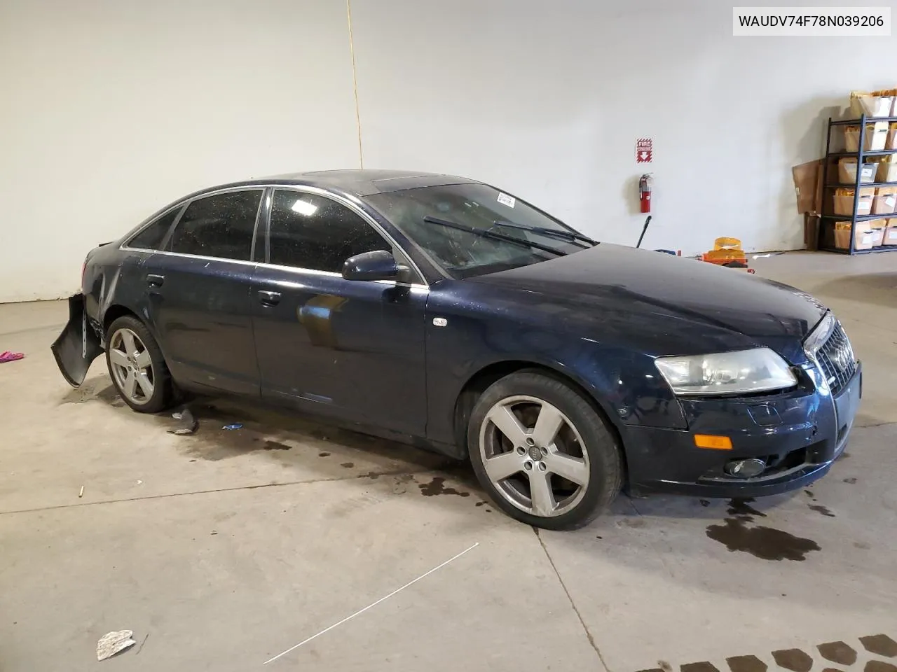 2008 Audi A6 4.2 Quattro VIN: WAUDV74F78N039206 Lot: 78821804