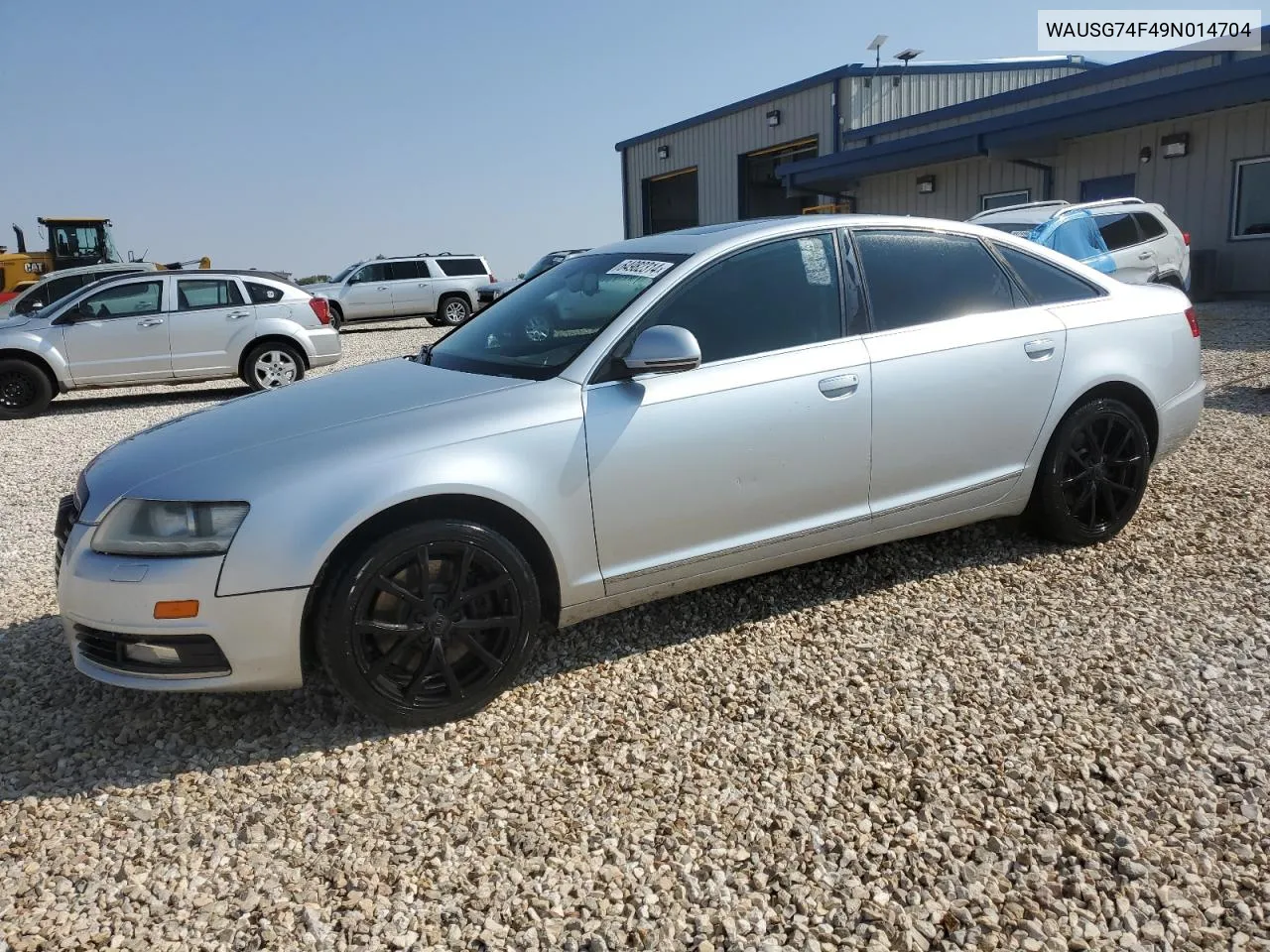 WAUSG74F49N014704 2009 Audi A6 Premium Plus