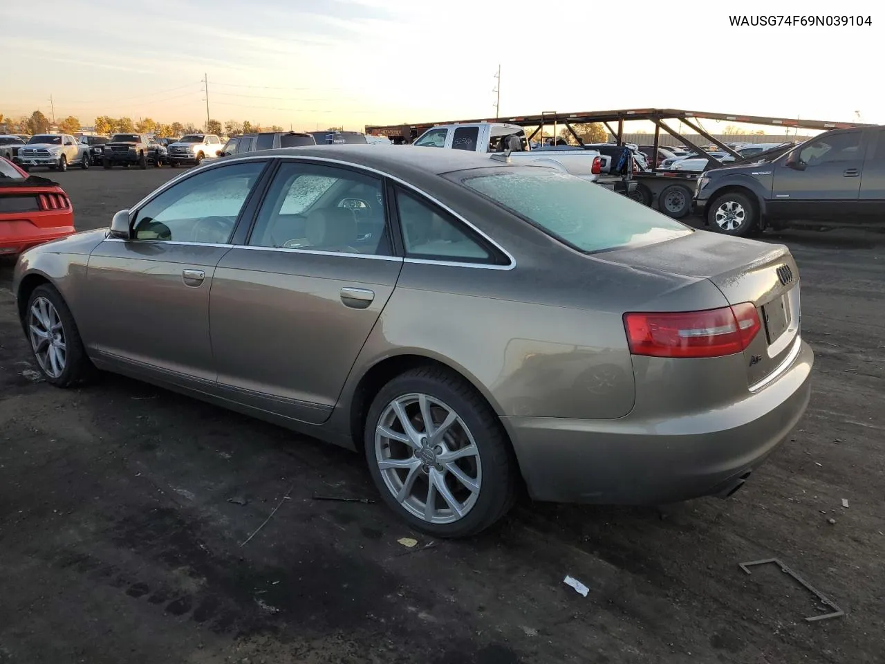 2009 Audi A6 Premium Plus VIN: WAUSG74F69N039104 Lot: 78904694