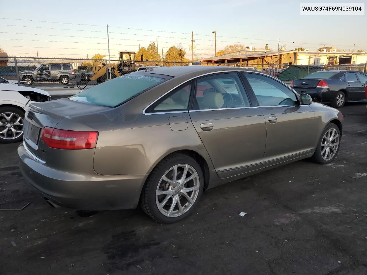 2009 Audi A6 Premium Plus VIN: WAUSG74F69N039104 Lot: 78904694