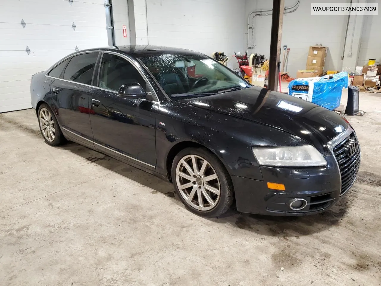 WAUPGCFB7AN037939 2010 Audi A6 Quattro