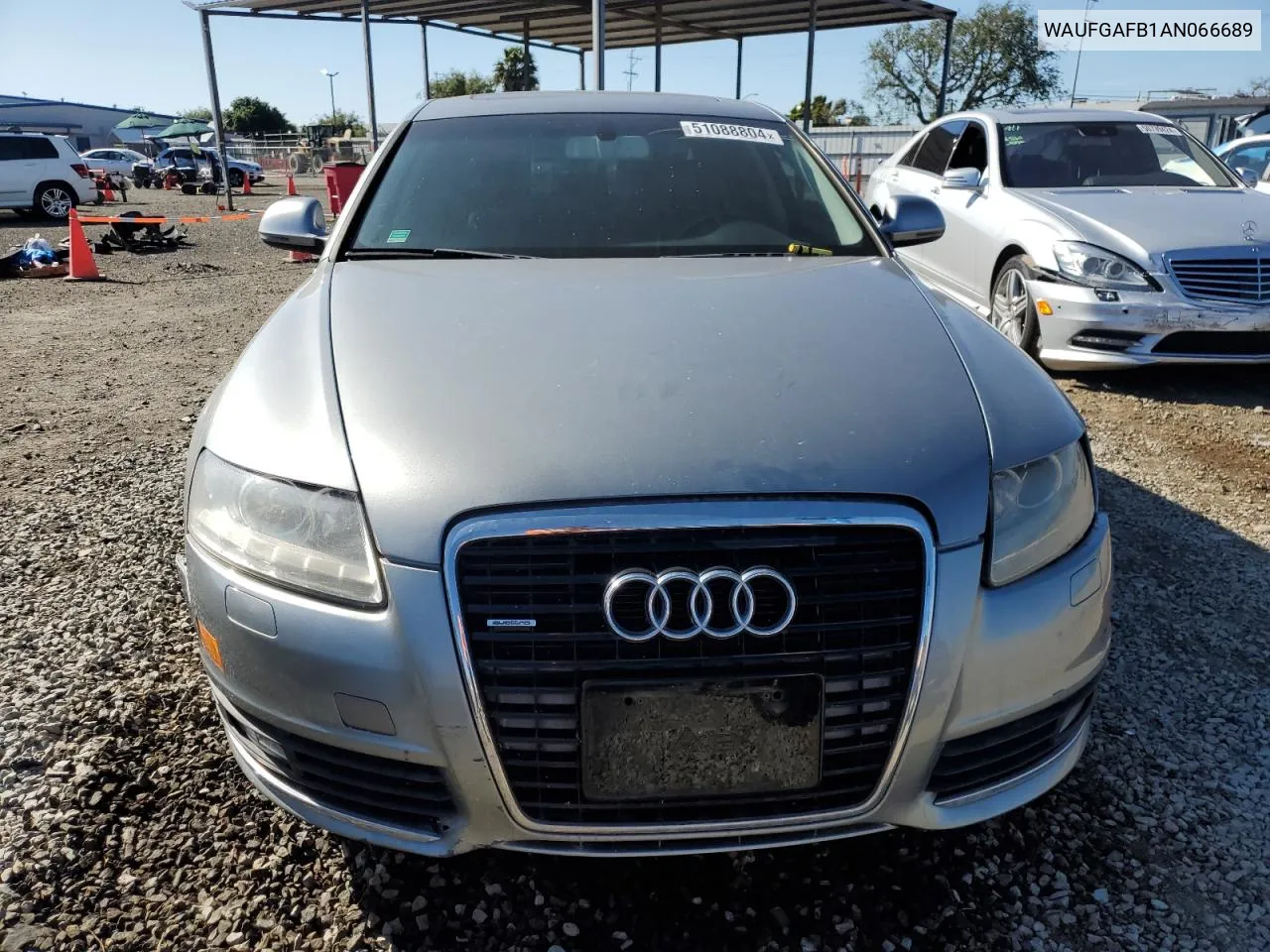 2010 Audi A6 Premium Plus VIN: WAUFGAFB1AN066689 Lot: 51088804