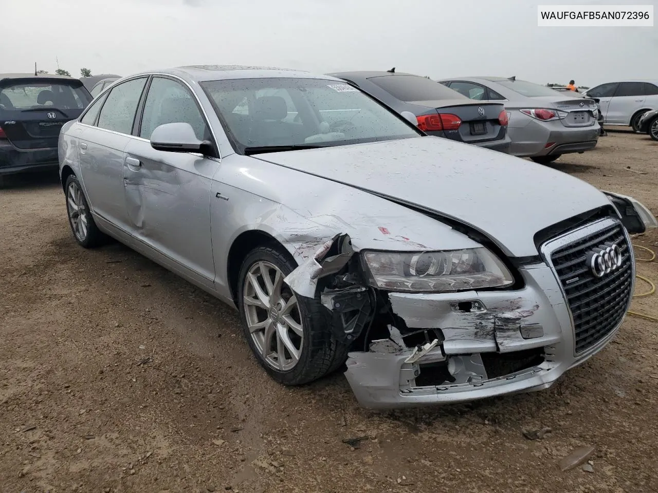 WAUFGAFB5AN072396 2010 Audi A6 Premium Plus