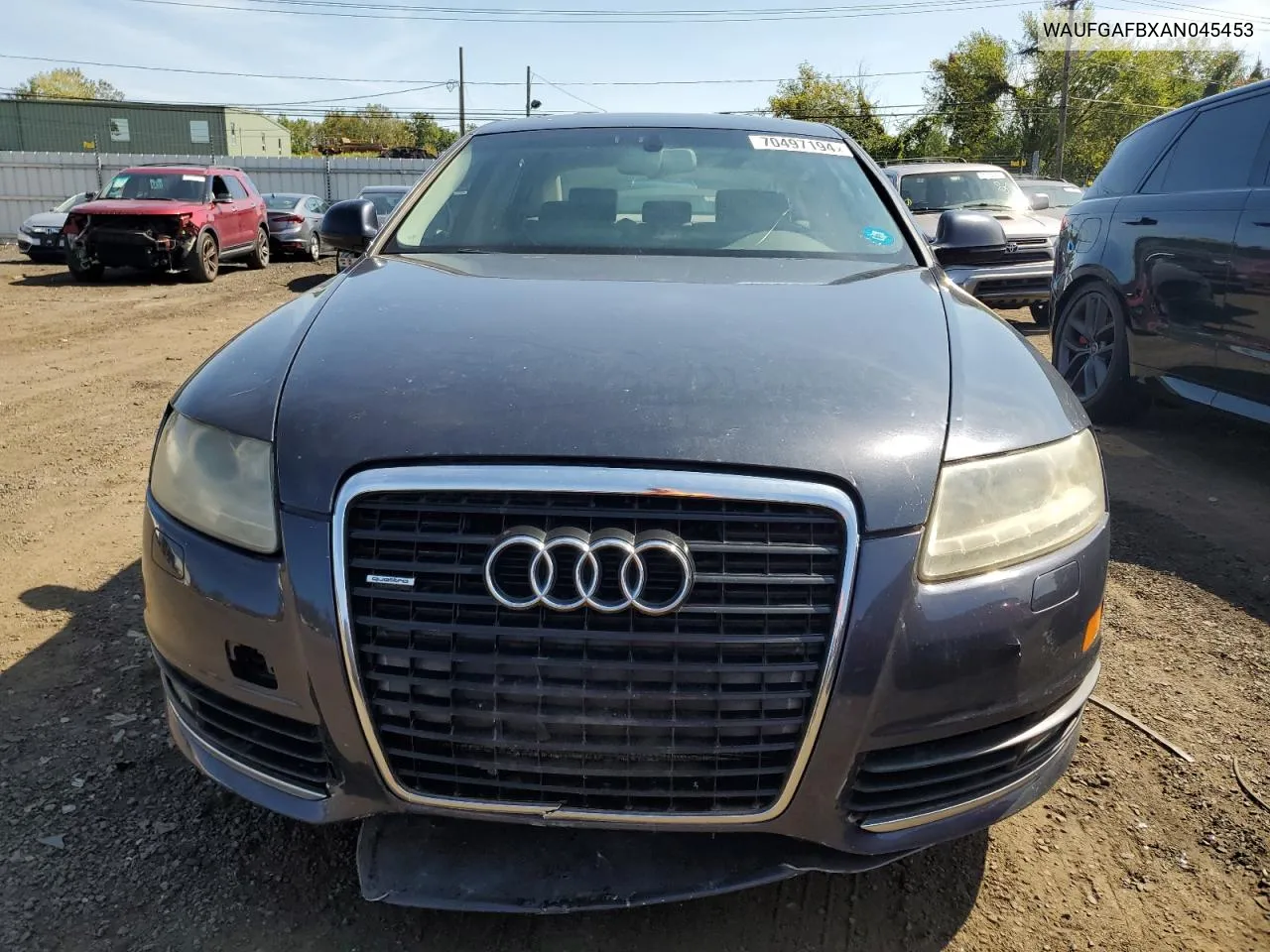 2010 Audi A6 Premium Plus VIN: WAUFGAFBXAN045453 Lot: 70497194