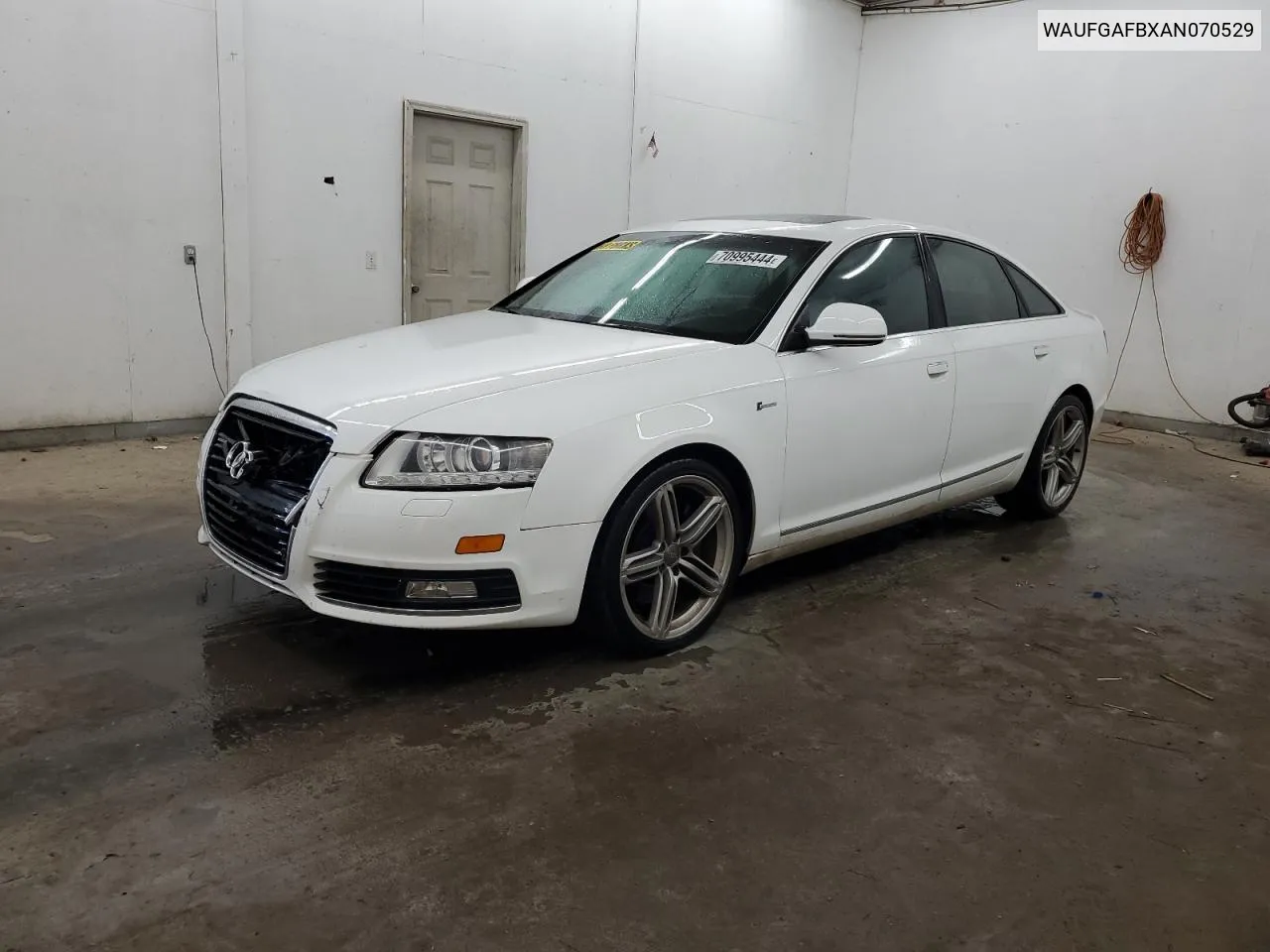 2010 Audi A6 Premium Plus VIN: WAUFGAFBXAN070529 Lot: 70995444