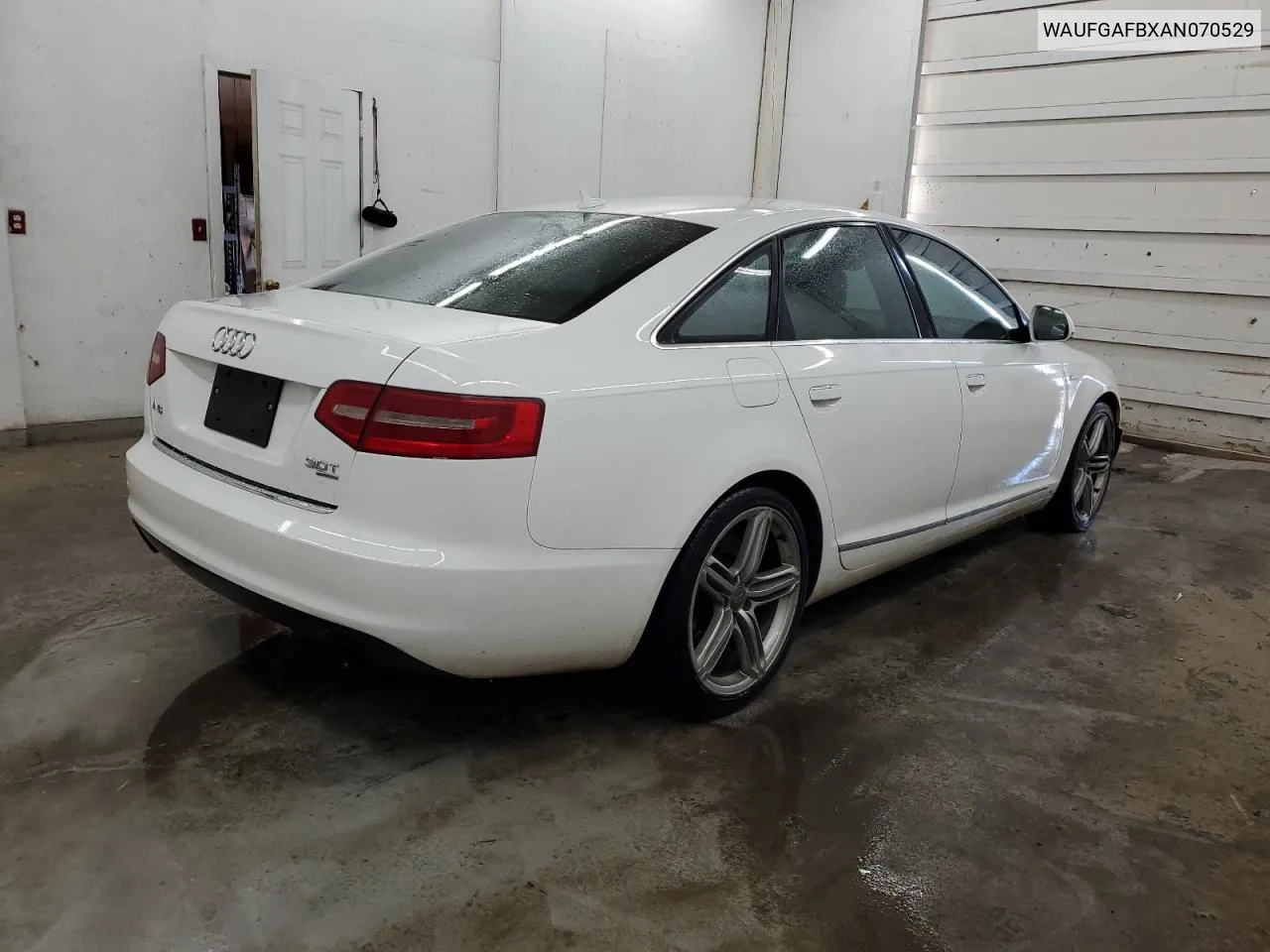 2010 Audi A6 Premium Plus VIN: WAUFGAFBXAN070529 Lot: 70995444