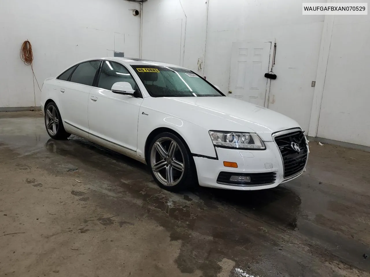 2010 Audi A6 Premium Plus VIN: WAUFGAFBXAN070529 Lot: 70995444