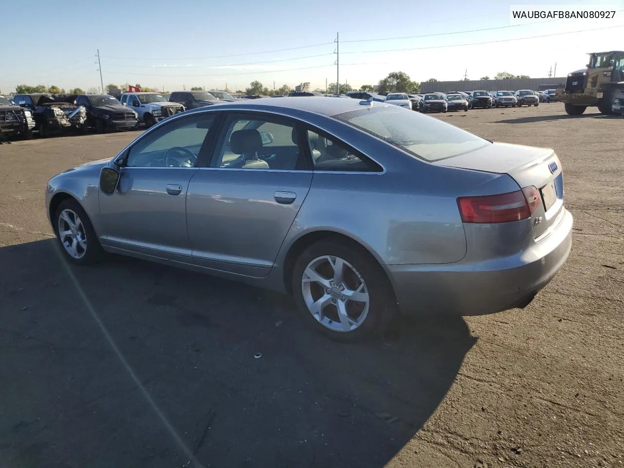 2010 Audi A6 Premium VIN: WAUBGAFB8AN080927 Lot: 71472774