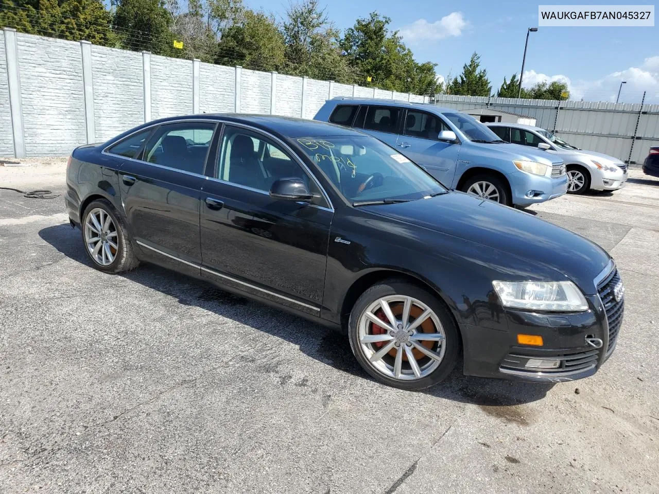 2010 Audi A6 Prestige VIN: WAUKGAFB7AN045327 Lot: 76890264