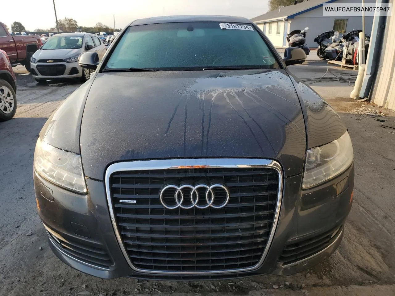 2010 Audi A6 Premium Plus VIN: WAUFGAFB9AN075947 Lot: 78181794