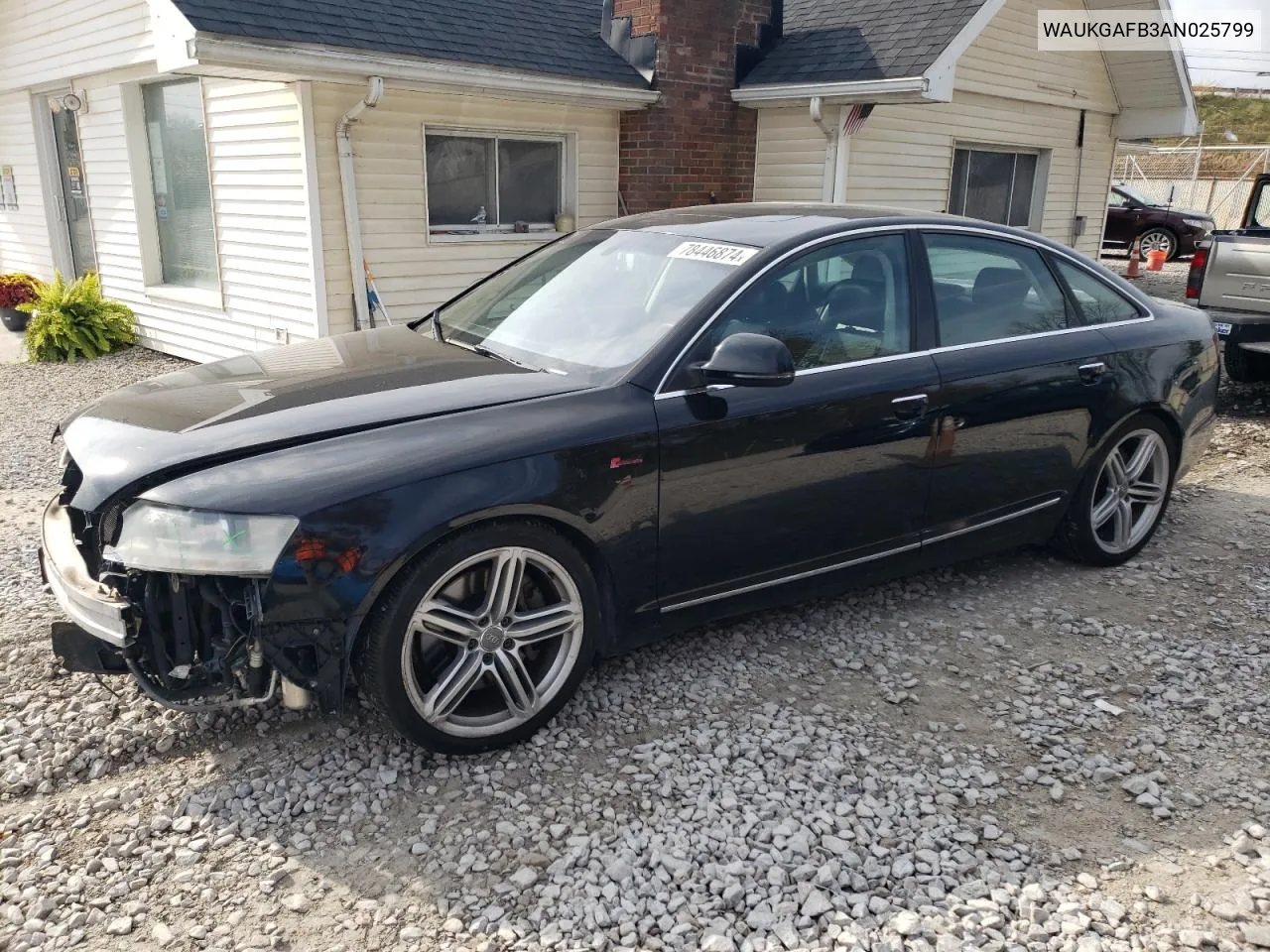 2010 Audi A6 Prestige VIN: WAUKGAFB3AN025799 Lot: 78446874