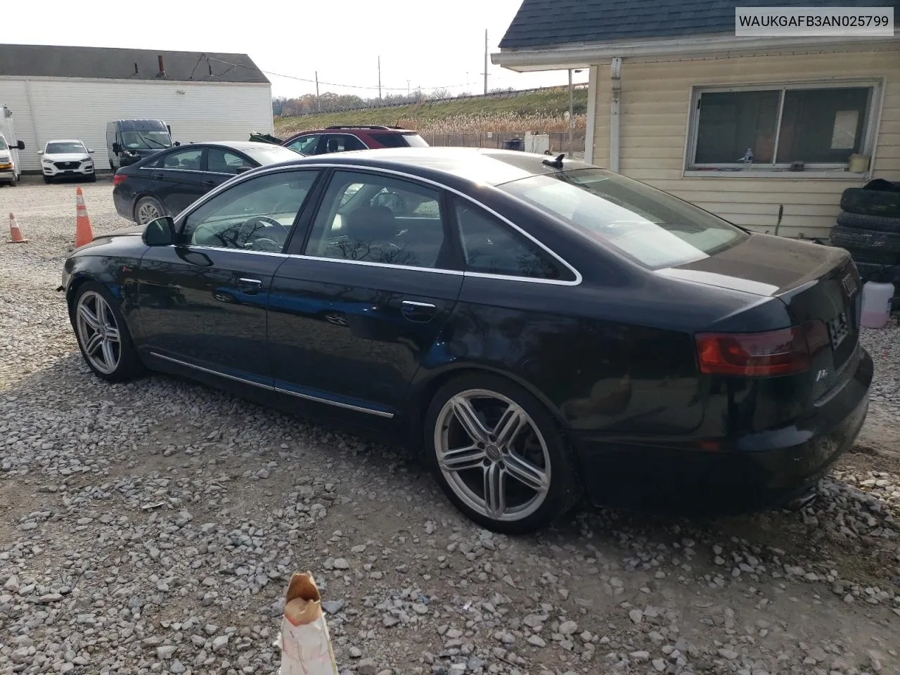 2010 Audi A6 Prestige VIN: WAUKGAFB3AN025799 Lot: 78446874