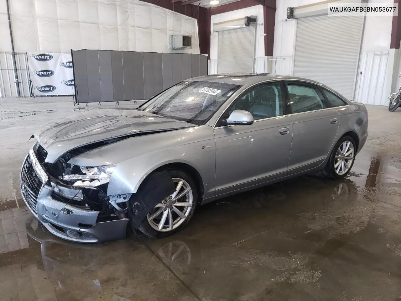 2011 Audi A6 Prestige VIN: WAUKGAFB6BN053677 Lot: 66204054