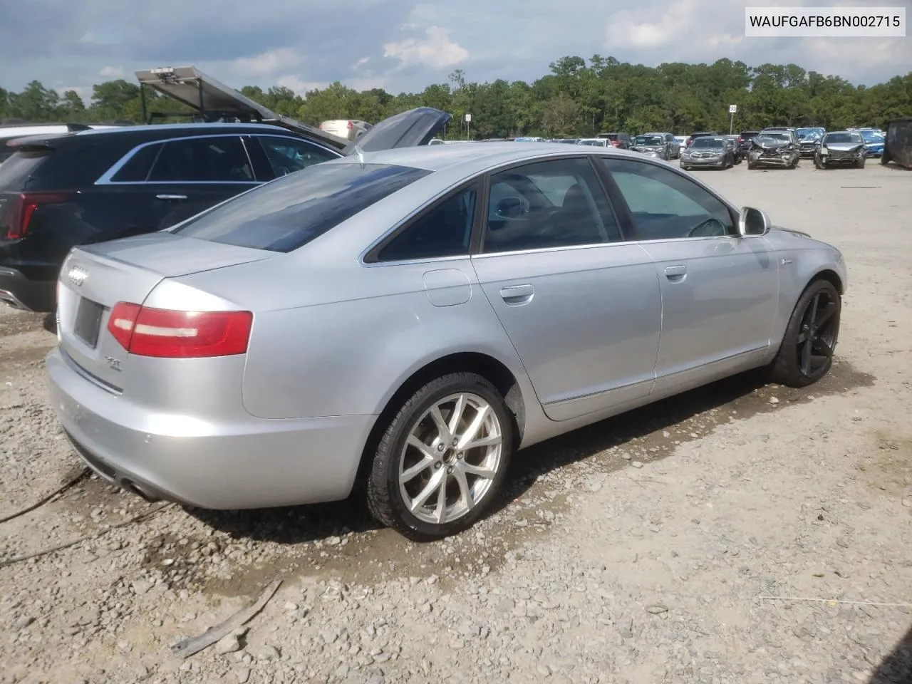 2011 Audi A6 Premium Plus VIN: WAUFGAFB6BN002715 Lot: 71989704