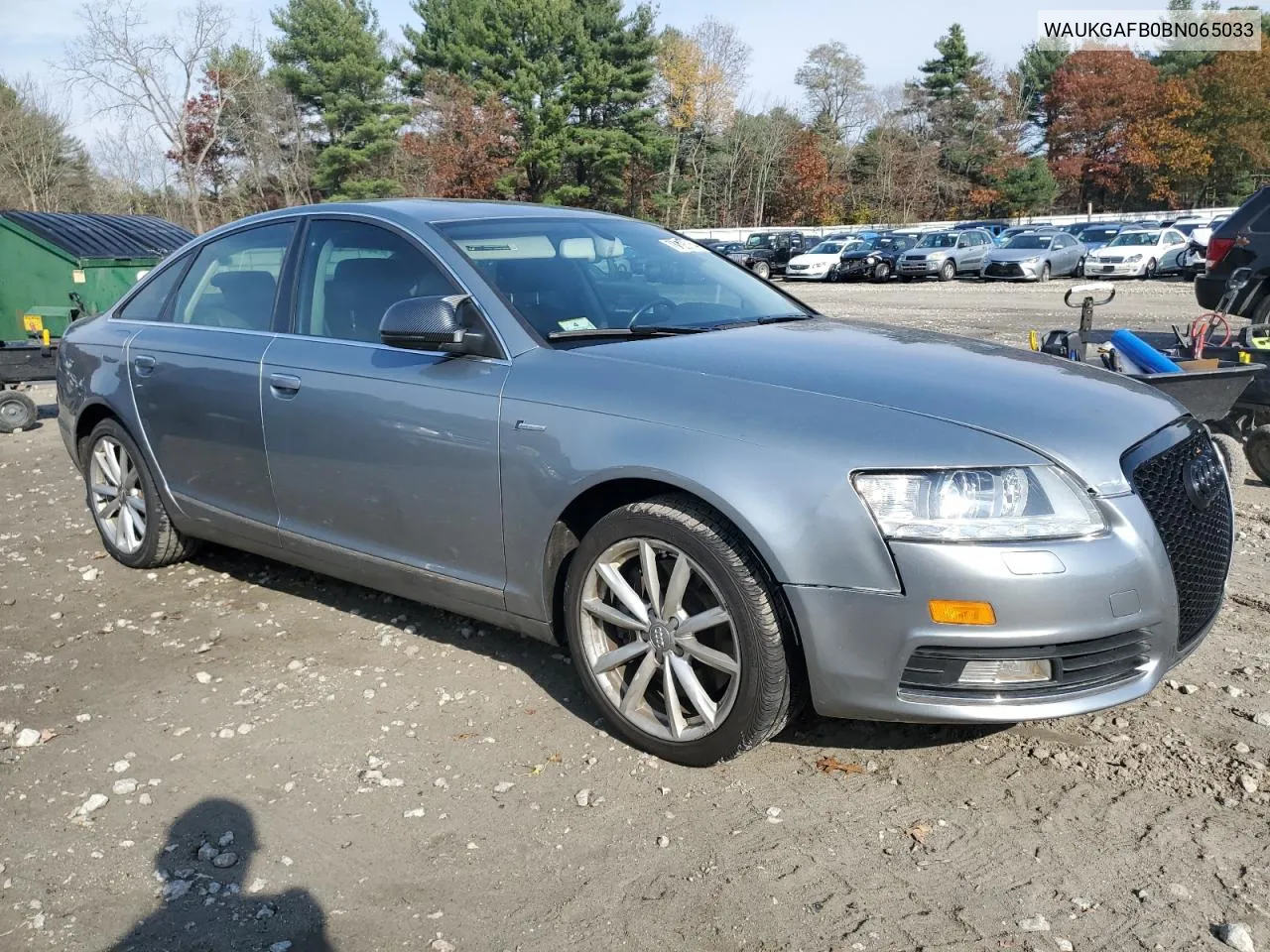 2011 Audi A6 Prestige VIN: WAUKGAFB0BN065033 Lot: 78326774