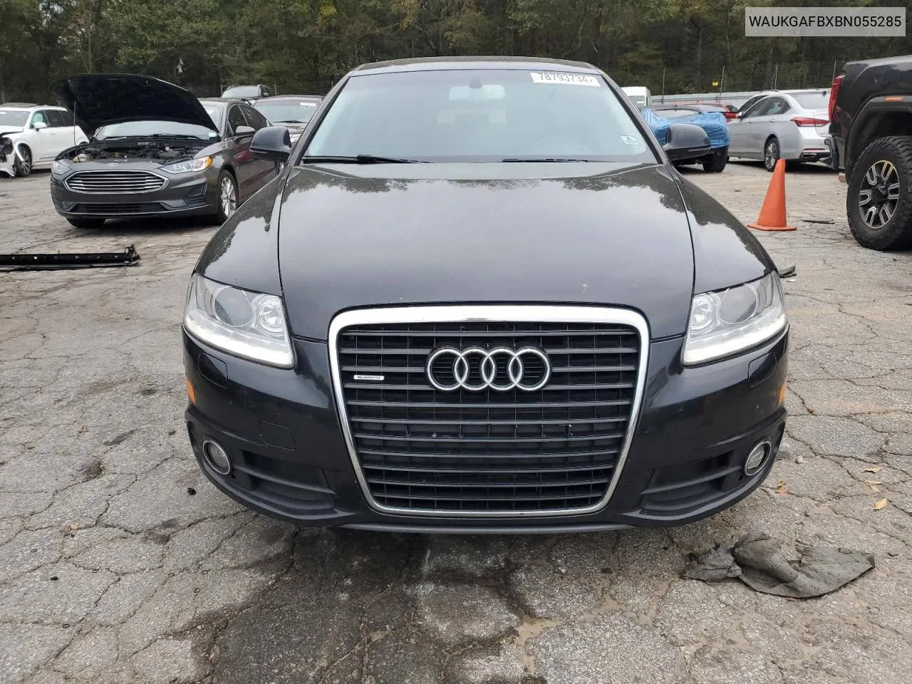 2011 Audi A6 Prestige VIN: WAUKGAFBXBN055285 Lot: 78793734