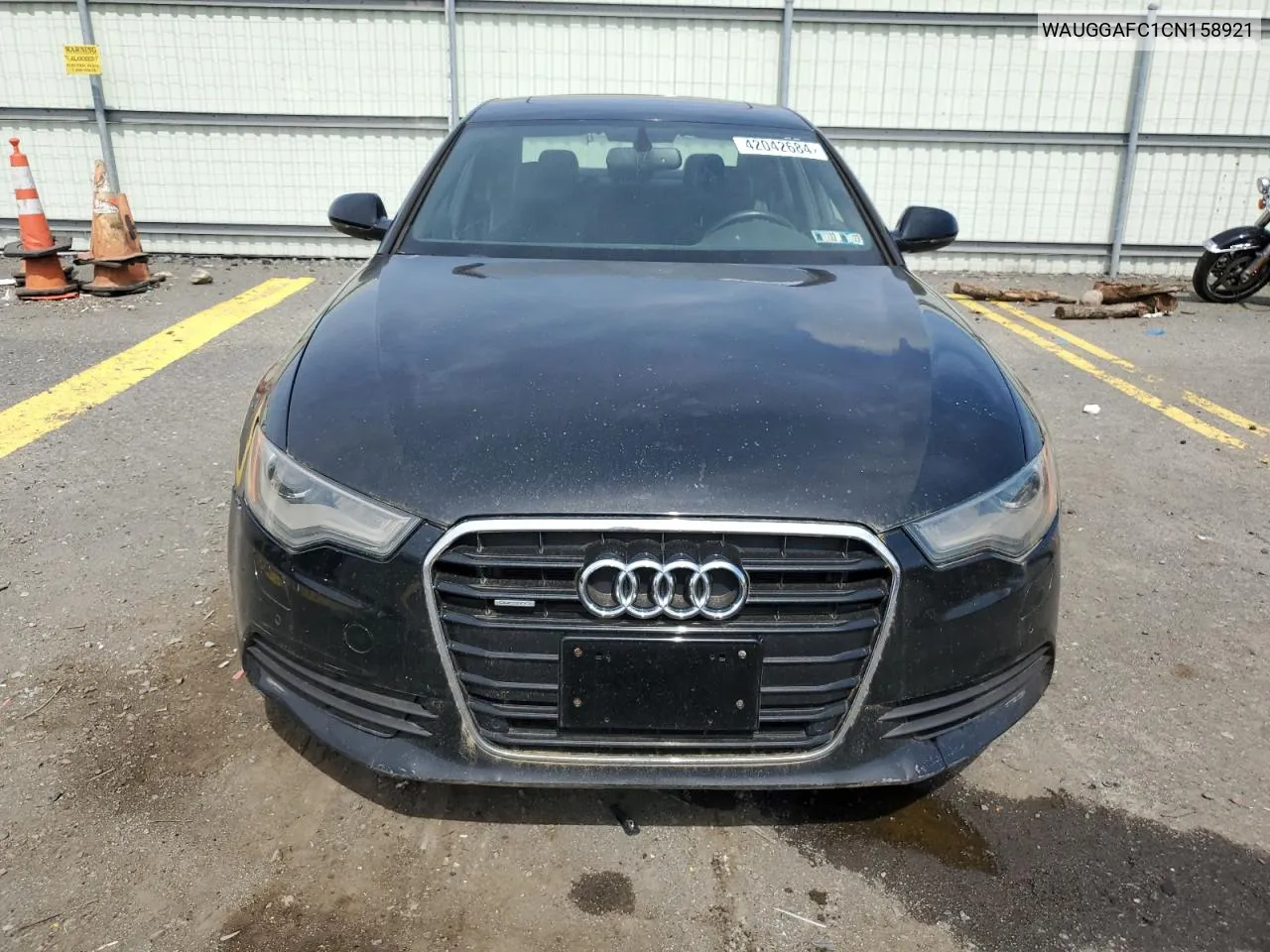 2012 Audi A6 Premium Plus VIN: WAUGGAFC1CN158921 Lot: 42042684