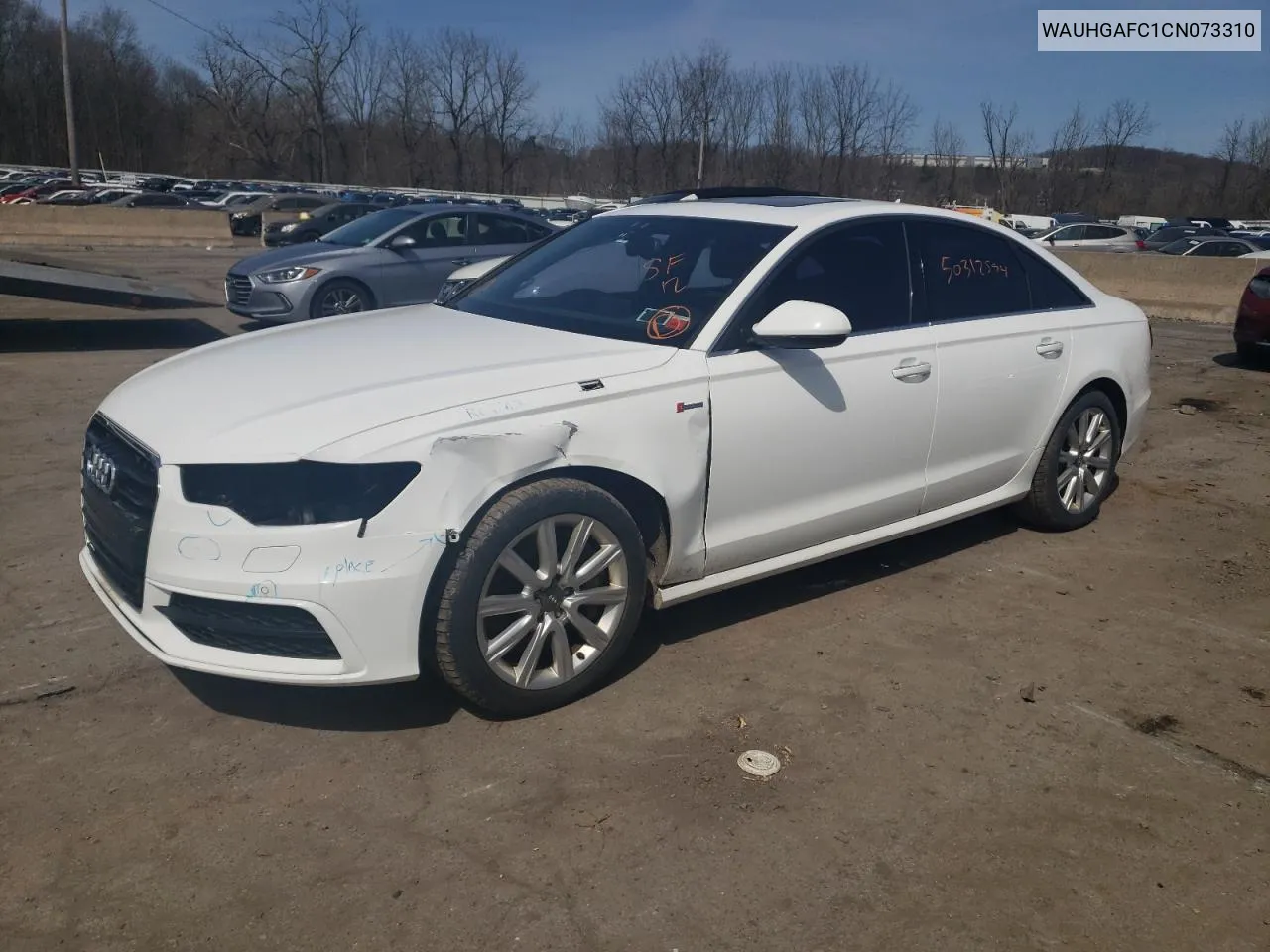 2012 Audi A6 Prestige VIN: WAUHGAFC1CN073310 Lot: 50312594