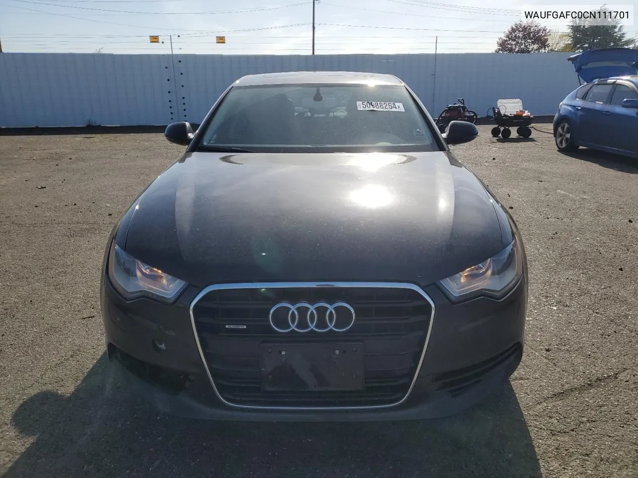 2012 Audi A6 Premium VIN: WAUFGAFC0CN111701 Lot: 50988254