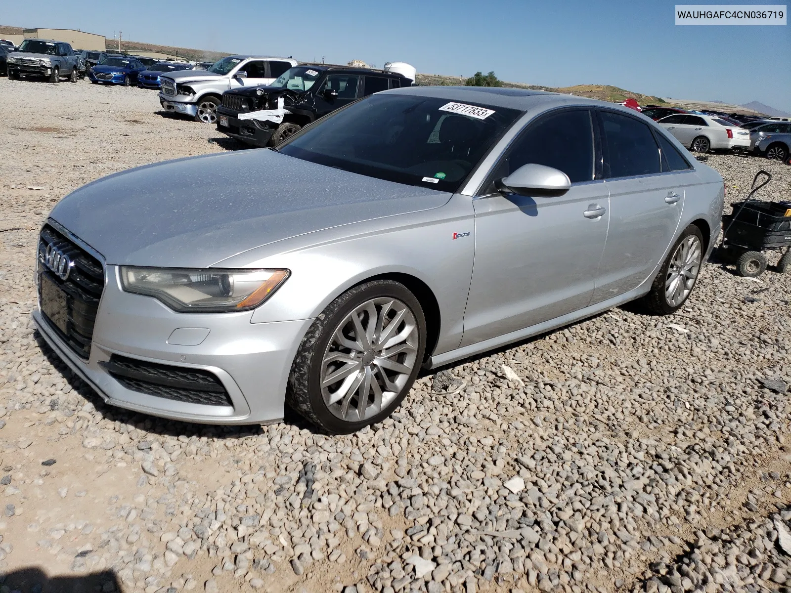 2012 Audi A6 Prestige VIN: WAUHGAFC4CN036719 Lot: 53717833