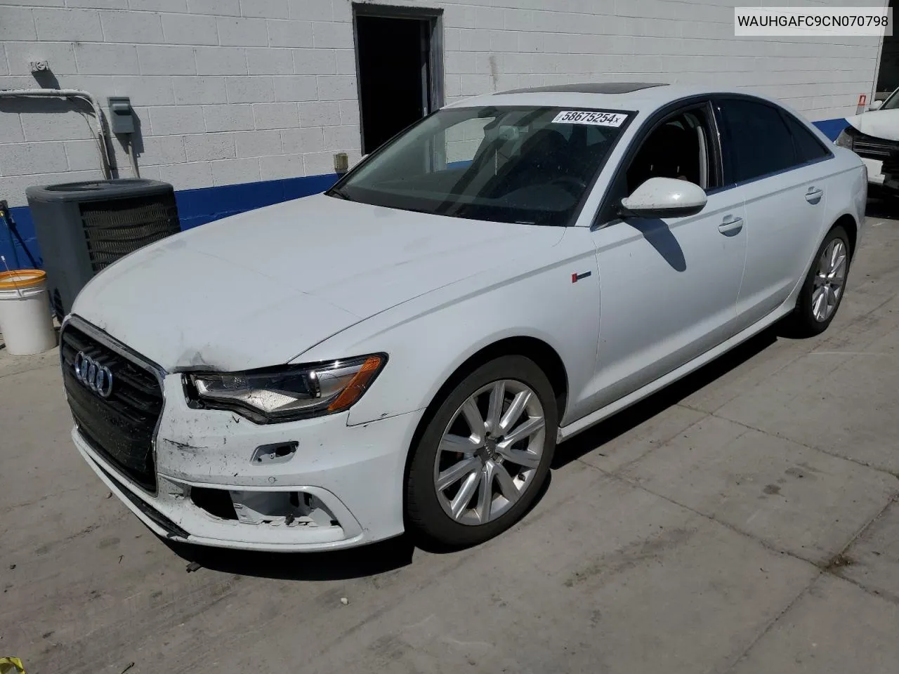 2012 Audi A6 Prestige VIN: WAUHGAFC9CN070798 Lot: 58675254