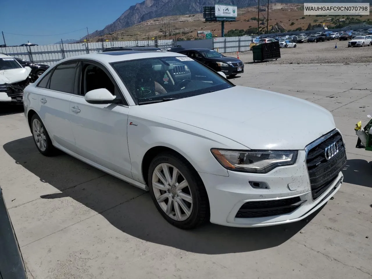 2012 Audi A6 Prestige VIN: WAUHGAFC9CN070798 Lot: 58675254