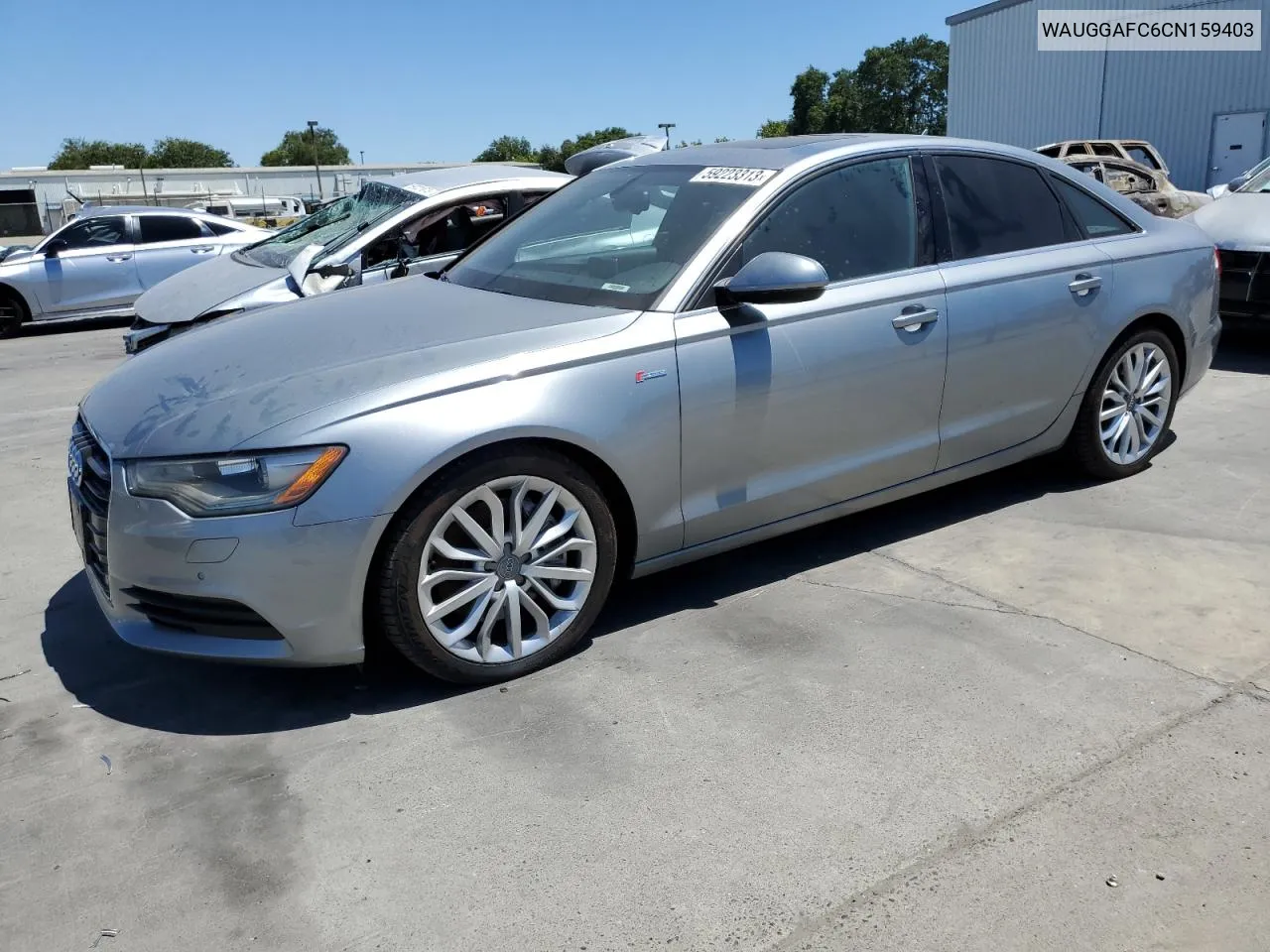 2012 Audi A6 Premium Plus VIN: WAUGGAFC6CN159403 Lot: 59223313